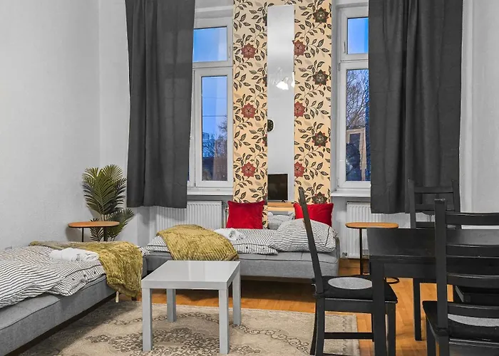 Near Taborstrasse 2bedrooms For 4